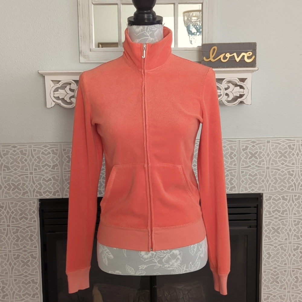 Juicy Couture Terry Cloth Track Jacket View 3